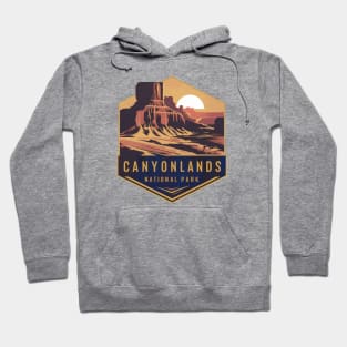 Nature's Masterpieces in Canyonlands National Park Hoodie